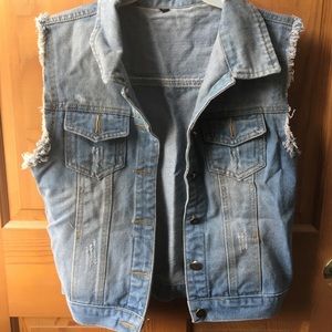 Denim vest